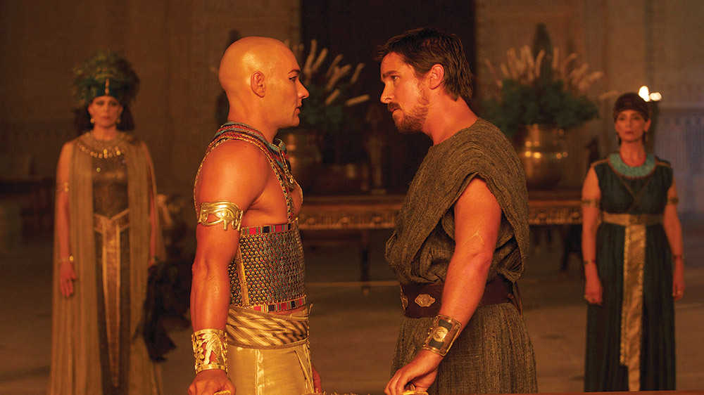 Christian Bale and Joel Edgerton in 'Exodus: Gods and Kings'